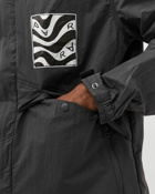 By Parra Distorted Logo Jacket Grey - Mens - Half Zips