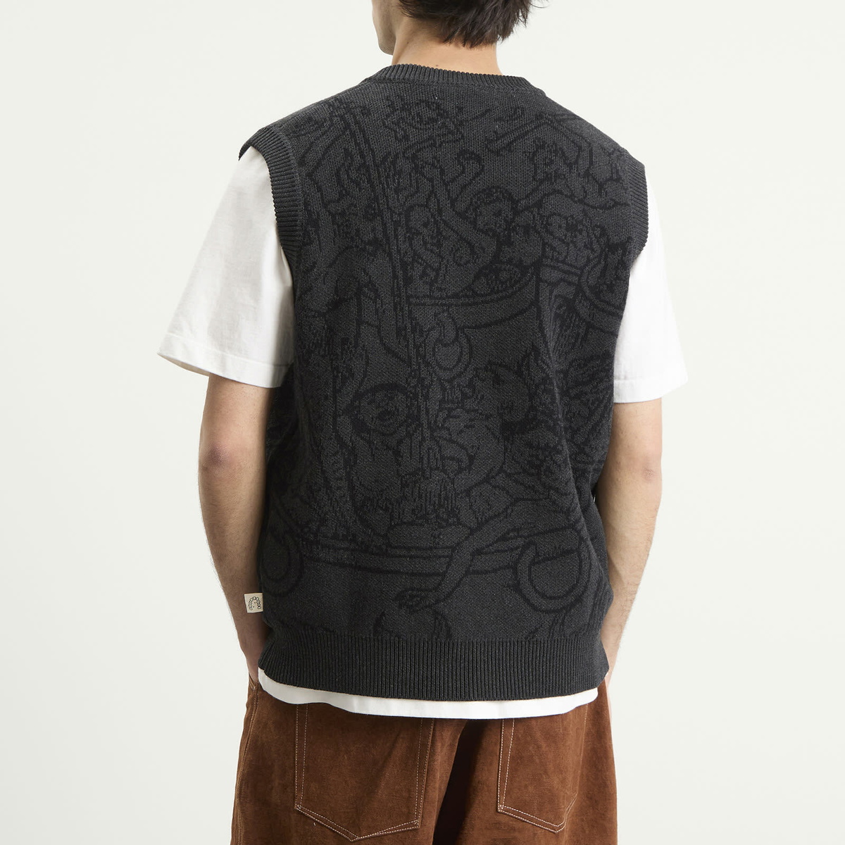 Heresy Men's Hades Vest in Charcoal