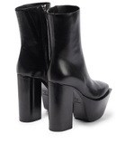 Peter Do - Leather platform ankle boots