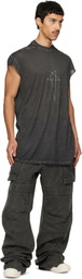 Rick Owens DRKSHDW Gray Tower Stefan Cargo Pants