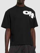 OFF-WHITE Shared Skate Logo Cotton T-shirt