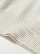 Loro Piana - Cotton and Silk-Blend Sweater - White