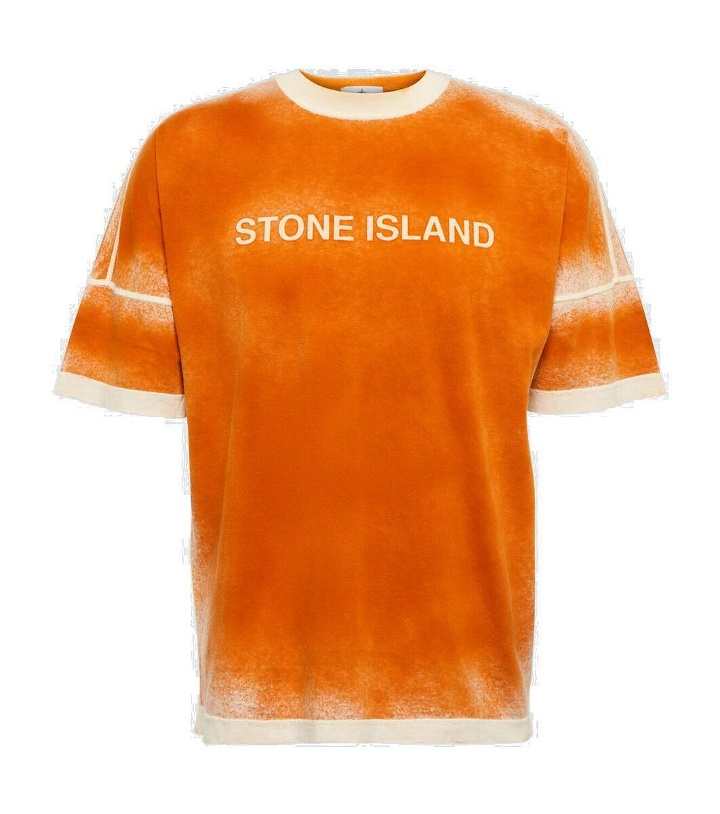 Photo: Stone Island Logo cotton T-shirt