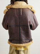 Burberry - Shearling Jacket - Brown