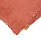 Ferm Living Heavy Linen Cushion in Berry Red