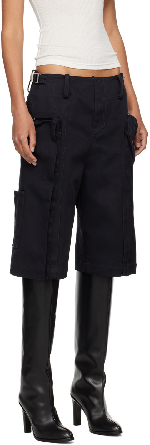 Fax Copy Express Black 'The Cargo' Shorts Fax Copy Express