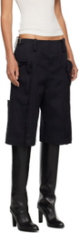 Fax Copy Express Black 'The Cargo' Shorts