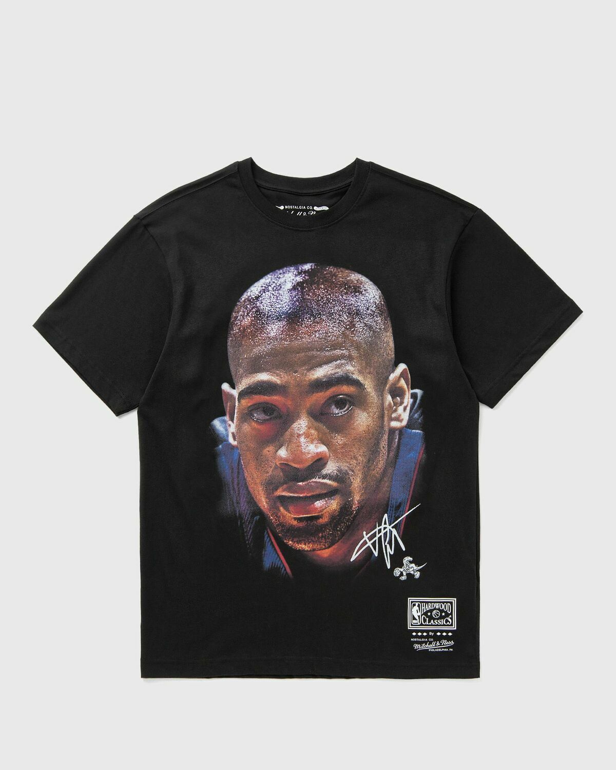 Mitchell & Ness NBA PLAYER BIG FACE TEE TORONTO RAPTORS VINCE CARTER Black Mens Shortsleefe