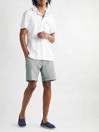 Onia - 360 Straight-Leg Stretch-Nylon Shorts - Gray