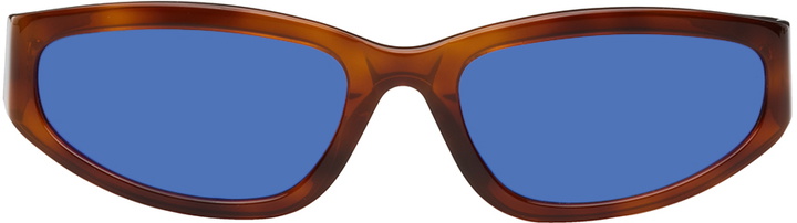 Photo: FLATLIST EYEWEAR Tortoiseshell Veneda Carter Edition Daze Sunglasses