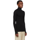 Ambush SSENSE Exclusive Black Logo Turtleneck