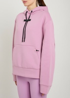 ON Focus Tech Hooded Cotton-blend Sweatshirt Light Purple