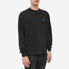 Represent Men's Owners Club Long Sleeve T-Shirt in Black Cobolt