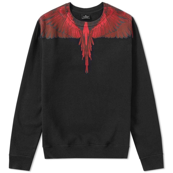 Photo: Marcelo Burlon Wings Crew Sweat Black