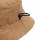 Danton Men's Drawcord Bucket Hat in Camel