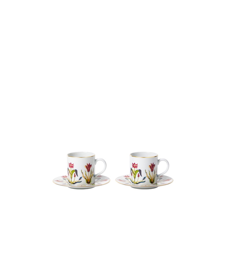 Photo: L'Objet Grand Tour set of 2 espresso cups and saucers