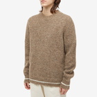 NN07 Men's Jack Crew Knit in Nature Melange