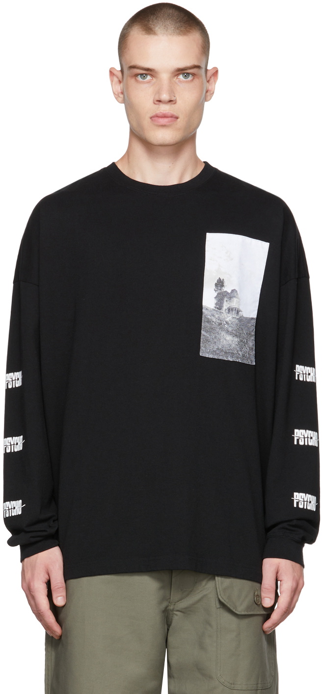 Undercover Black Graphic Long Sleeve T-Shirt