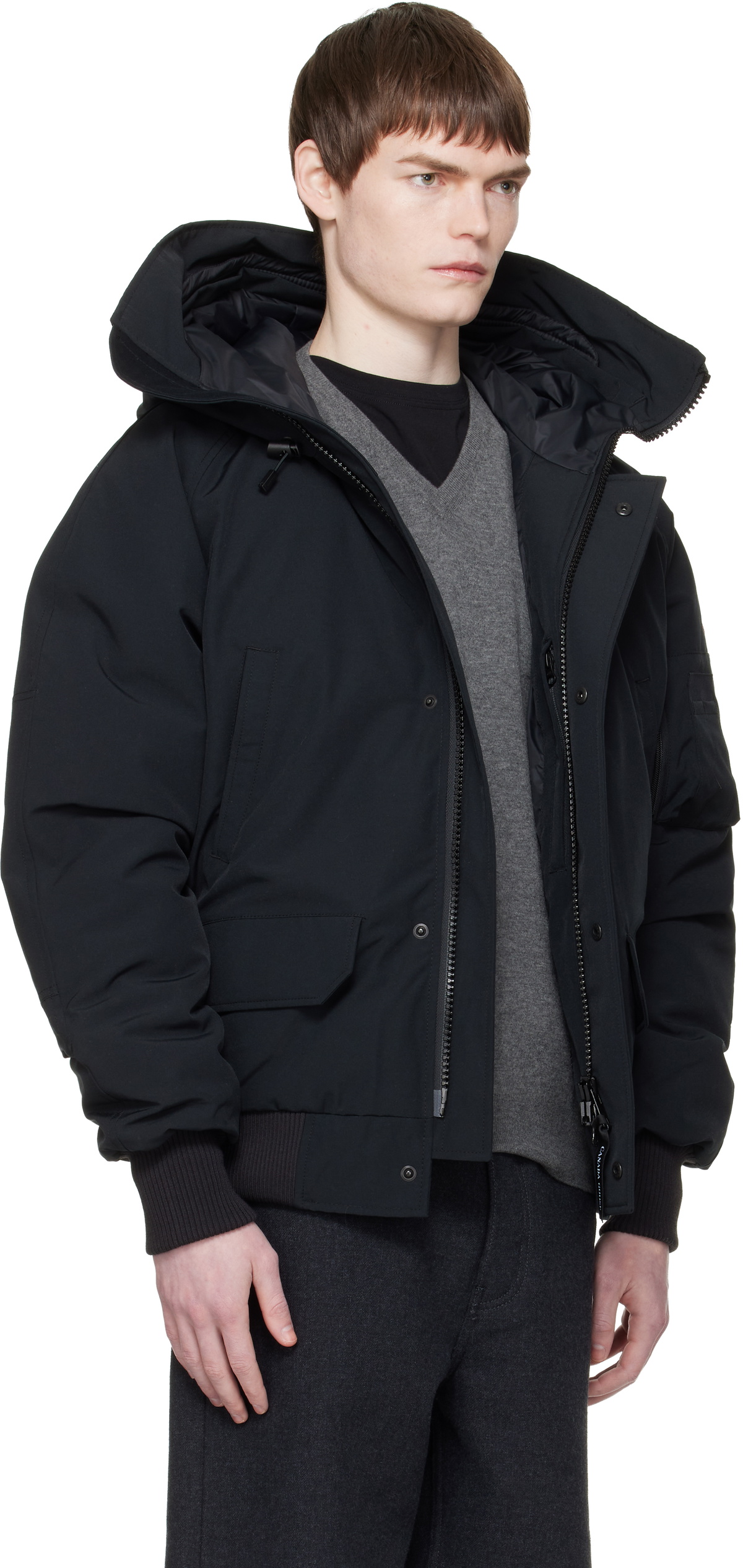 Canada Goose Black Chilliwack Bomber Jacket