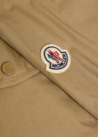 Moncler Cotton-poplin Overshirt Tan