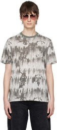 AMIRI Gray Tie Dye T-Shirt