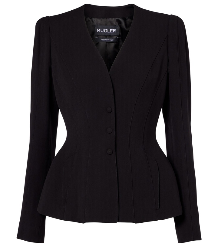 Photo: Mugler re/edit single-breasted blazer