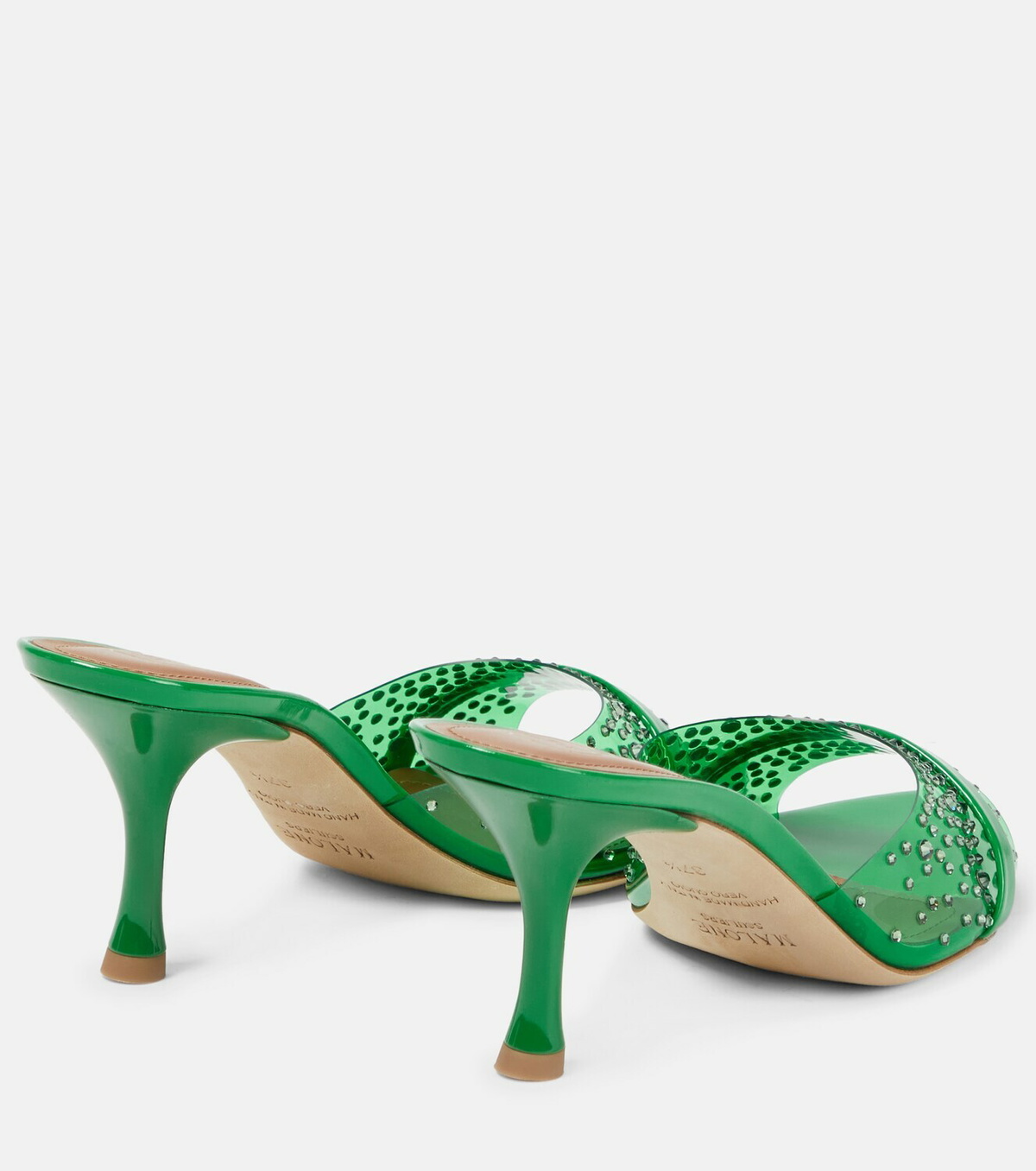 Malone Souliers Julia embellished PVC mules Malone Souliers