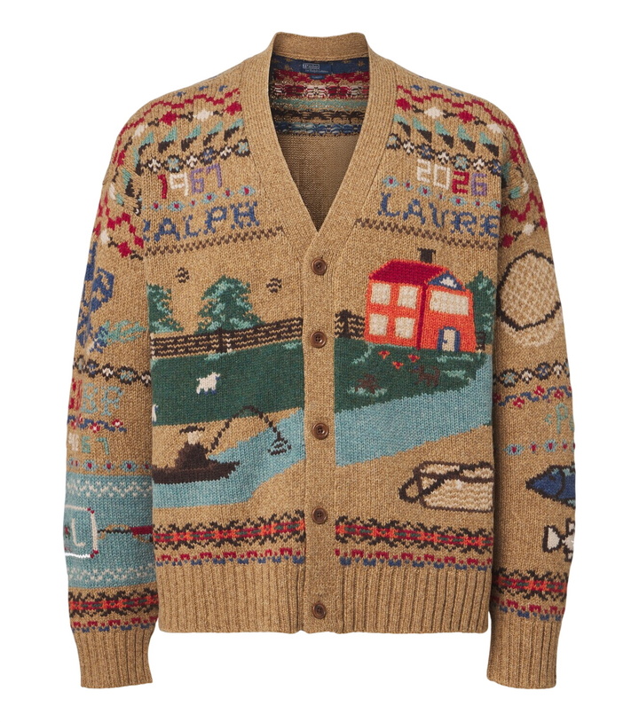 Photo: Polo Ralph Lauren Intarsia wool cardigan