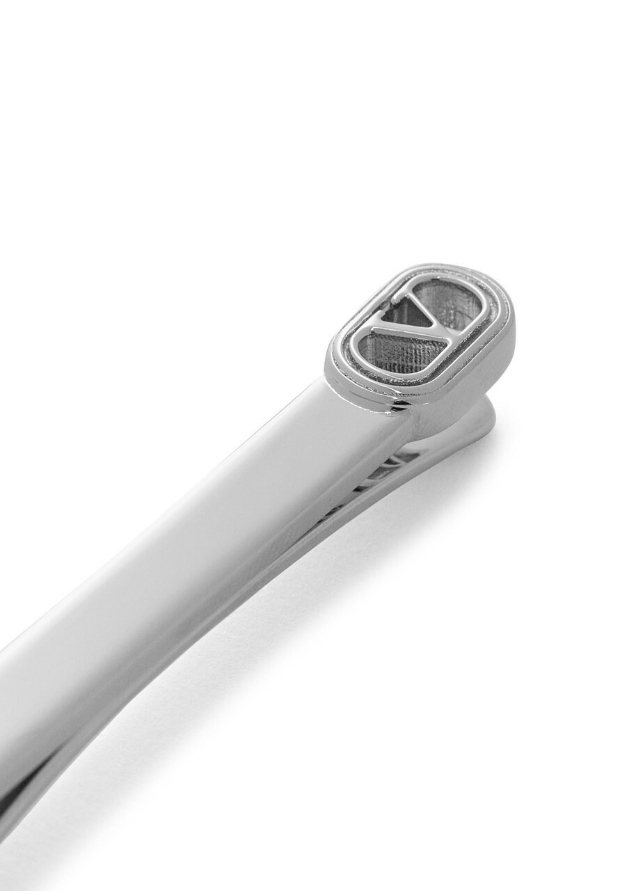 Valentino Garavani Vlogo tie Clip - Silver - One Size