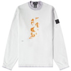 Stone Island Shadow Project Men's Printed Crew Sweat in Lavender