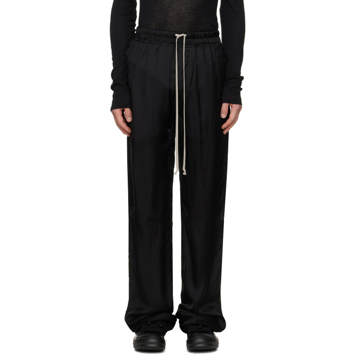Photo: Rick Owens Black Tower Dietrich Drawstring Trousers