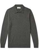 Altea - Cashmere Polo Shirt - Gray