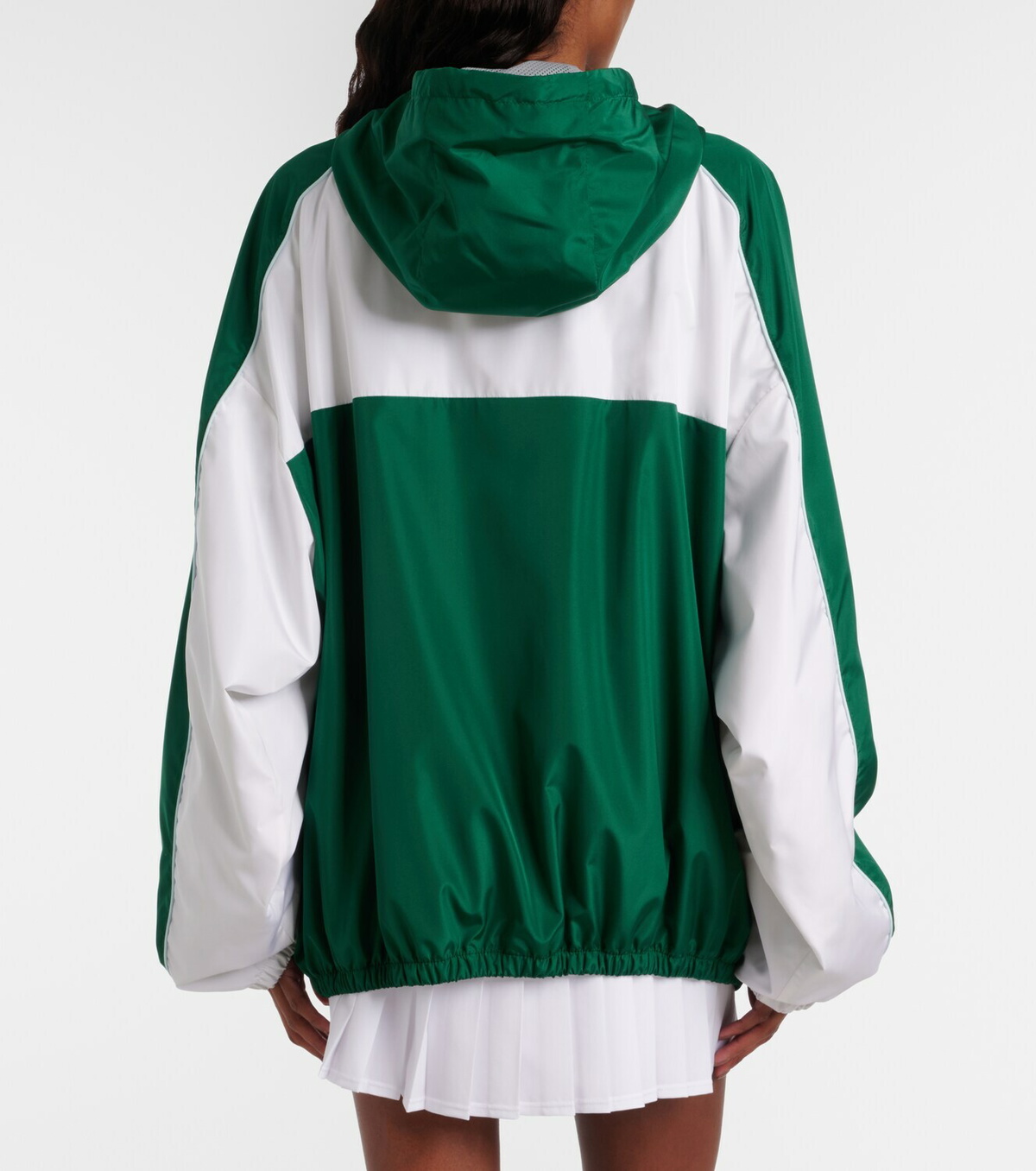 Miu Miu x New Balance colorblocked poplin jacket