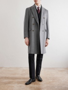Lardini - Double-Breasted Wool Coat - Gray
