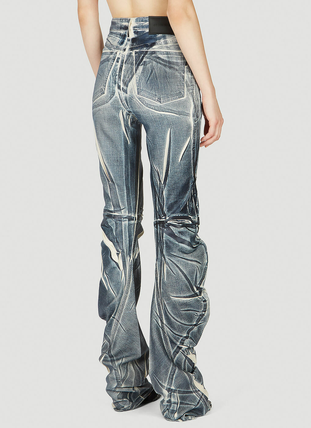 Ottolinger - Draped Jeans in Blue Ottolinger