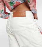 Loewe Paula's Ibiza Anagram mid-rise straight jeans