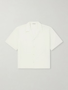 A Kind Of Guise - Samata Camp-Collar Organic Cotton-Poplin Shirt - Neutrals