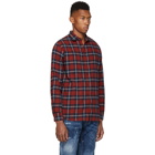 Dsquared2 Red Plaid M.B. Shirt