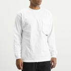 Manastash Men's Armor Long Sleeve Top in White
