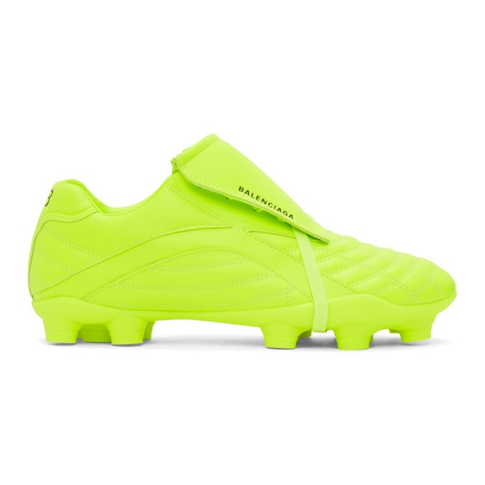 Photo: Balenciaga Yellow Soccer Sneakers