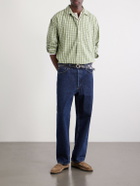 Beams Plus - Checked Madras Cotton Shirt - Green