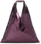 MM6 Maison Margiela Purple Classic Triangle Tote