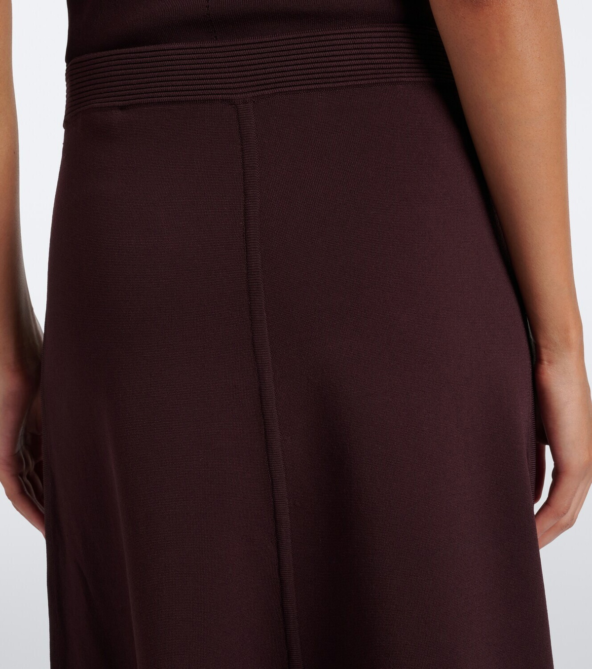 Joseph Helius jersey midi skirt
