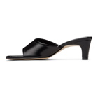 LOW CLASSIC Black Slide Heeled Sandals