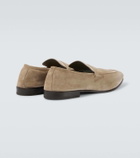 Zegna L'Asola suede penny loafers