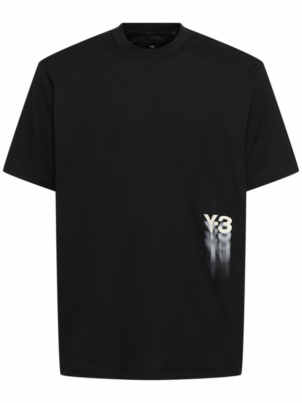 Photo: Y-3 - Gfx Long Short Sleeve T-shirt
