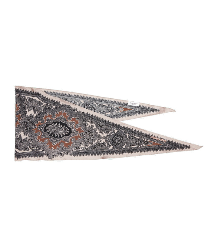 Photo: Acne Studios - Paisley silk twill scarf