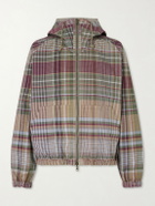 Aimé Leon Dore - Reversible Checked Shell Windbreaker Jacket - Brown