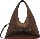 Alexander Wang Brown Pike Crystal Mini Bag