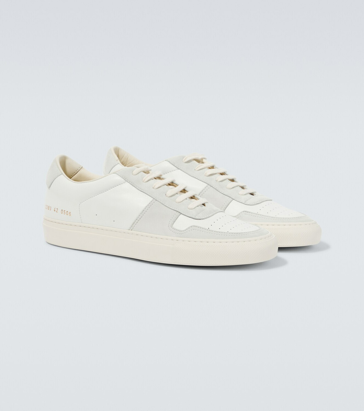 【Common Projects】 BBall Duoレザーアンドスエードスニーカー Common Projects BBall Duo leather and suede sneakers Common